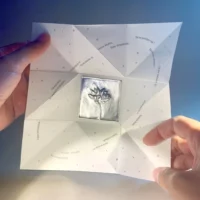 Poème origami Immersion