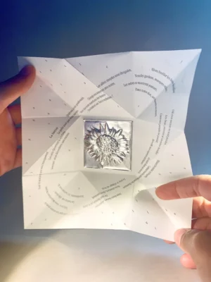 Poème origami La battue
