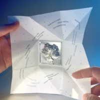 Poème origami La chasse