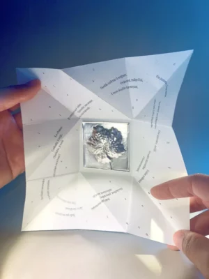 Poème origami La chasse