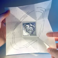 Poème origami La déclaration
