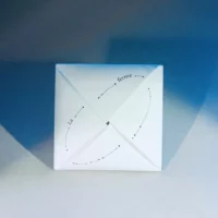 Poème origami La ferme Recto