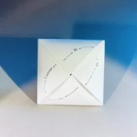 Poème origami L'amour de soi Recto