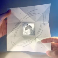 Poème origami La solitude