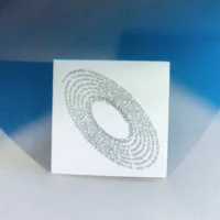 Poème origami Le comptable Verso