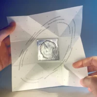Poème origami Réincarnation