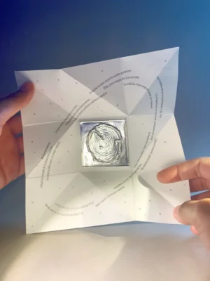 Poème origami Réincarnation
