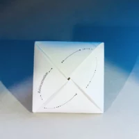 Poème origami Réincarnation Recto