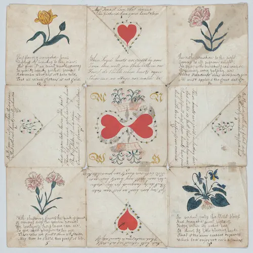Puzzle purse victorien